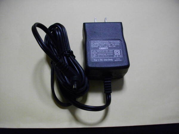 ACアダプタ 5V/2.6A SOLYTECH ENTERPRISE CORPORATION AD1705CF 通電確認済 中古品 匿名送料無料