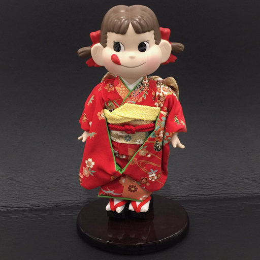 Yahoo!オークション -「ペコちゃん誕生50周年晴れ着ペコちゃん Yahoo!オークション -「ペコちゃん誕生50周年晴れ着ペコちゃん