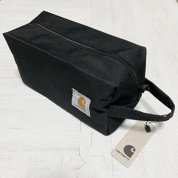 カーハート carhartt ハンドバッグ 大容量ポーチ 黒