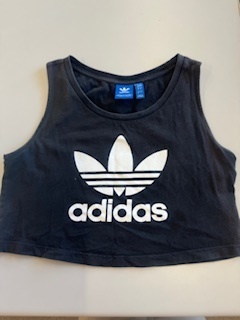 【送料無料】adidas originals クロップTシャツ M