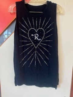 【送料無料】R-London 黒ロングTシャツ Mサイズ