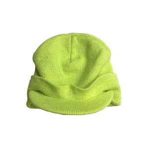 MADE IN JAPAN製 PHENOMENON 2008年モデル つば付きニット帽 蛍光イエロー Fサイズ フェノメノン 日本製 SWAGGER スワッガー