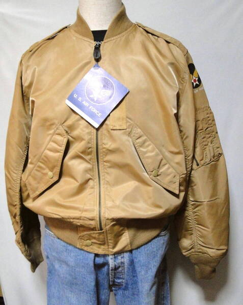 レア 90's デッドストック フライトジャケット L-2B Made in Flying jacket Co 送料込