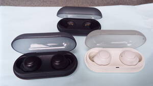 中古 ★ SONY ソニー : WF-C500 /YY2952 ワイヤレスイヤフォン 充電ケースのみ 3個セット (JO-004)