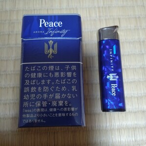たばこ空箱 ガスライター ピース インフィニティ Peace Infinity
