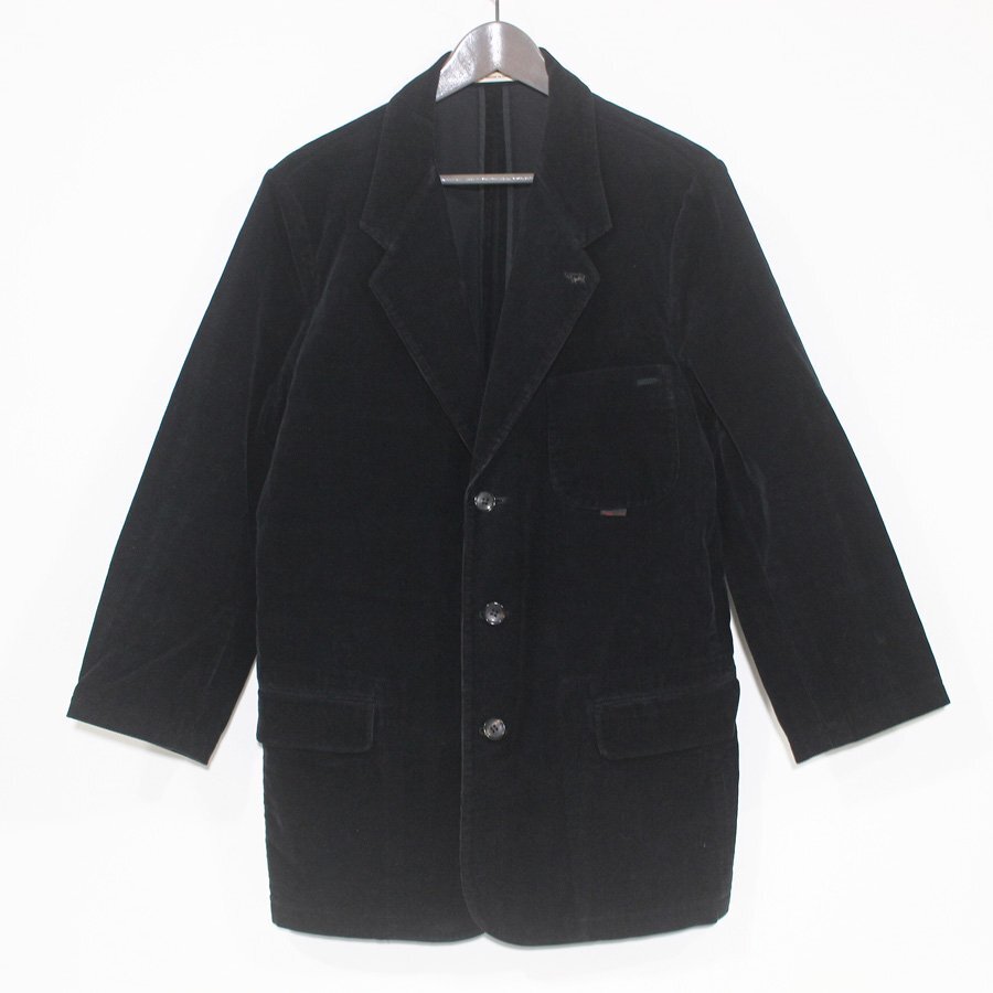 PAPAS パパス シングル スーツ 上下 メンズ 48 (M) / 黒 無地 PAPAS パパス シングル スーツ 上下 メンズ 48 (M) / 黒 無地