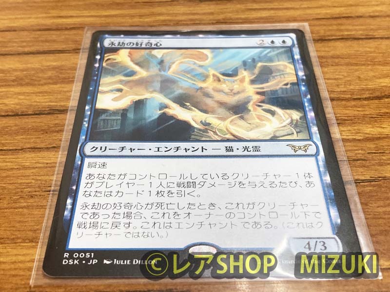 永劫の好奇心2枚セット 永劫の好奇心 [DSK] 【BIGWEB | MTG】日本最大級の激安カード