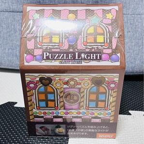 ビバリー パズルライト お菓子の家 208ピース 新品 立体 パズル 光る