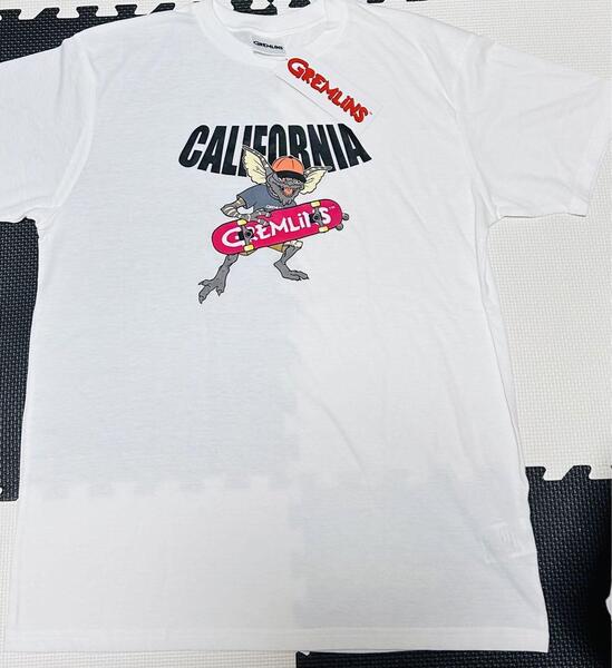 グレムリン Tシャツ XLサイズ 白 新品 匿名配送 スケボー