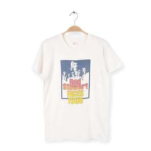 【送料無料】70s ロッドスチュワート & フェイセズ ヴィンテージTシャツ バンドTシャツ サイズM 古着 @AAA1382