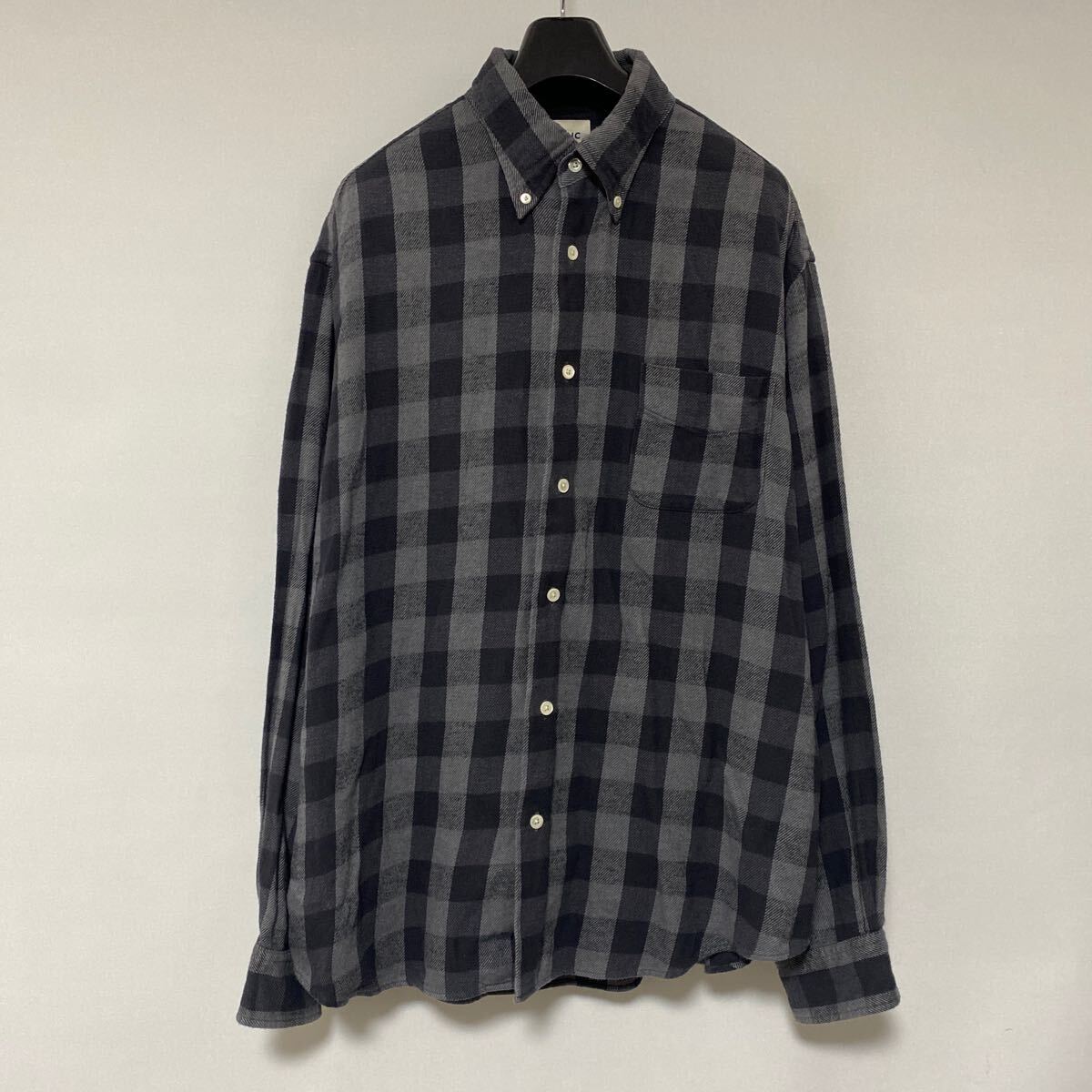 Ron Herman - RON HERMAN ロンハーマン 品番 3820700045-1071 コットン チェックネルシャツ ブルー系 サイズXL  正規品 / B6884の通販 by STONEＲIVER shop｜ロンハーマンならラクマ