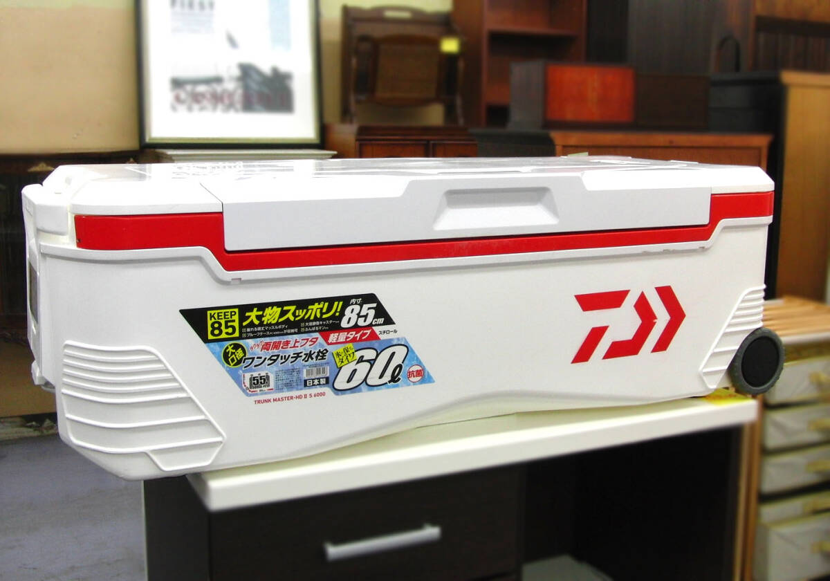 楽天市場】ダイワ トランクマスターhd ii s 6000 レッド 60lの通販