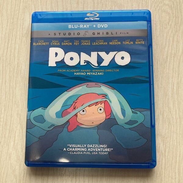 Ponyo /崖の上のポニョ 北米版 Blu-ray ジブリ 宮崎駿