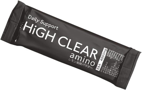 HIGH-CLEAR EAA 必須 アミノ酸 4000mg すっきりレモン風味 個包装 5g×20包入り