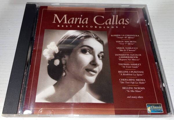 ★Maria Callas マリア・カラス BEST RECORDINGS 2 CD★