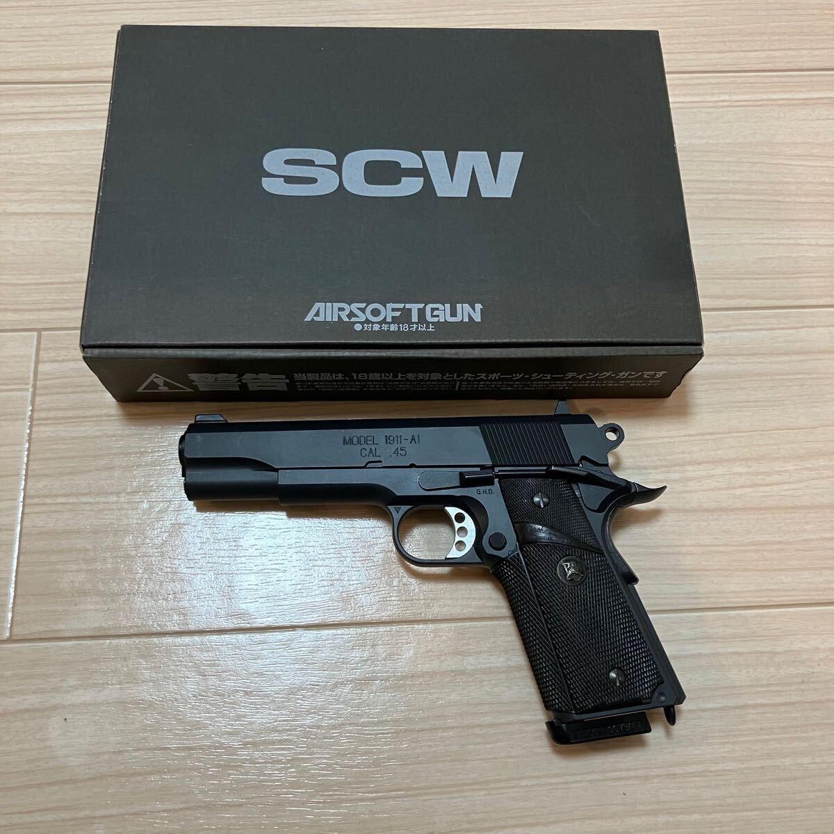 【値下げ】WA製 MEUピストル SCW Yahoo!オークション -「wa scw meuピストル」の落札相場・落札価格