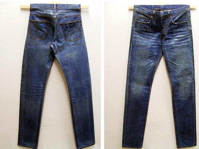 Dior homme 07aw エディ期 coating コーティング スキニー Dior HOMME(ディオールオム) / スキニーパンツ/29/デニム/BLK