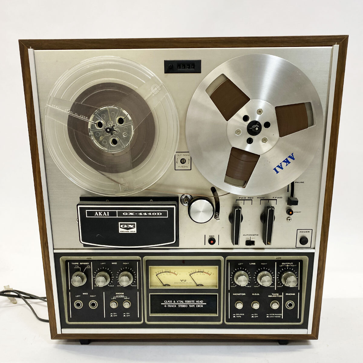 ▽ AKAI アカイ 赤井 GX-230D オープンリールデッキ 中古 現状品 ▽ AKAI アカイ 赤井 GX-230D オープンリールデッキ 中古 現状品