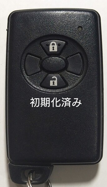 初期化済トヨタ純正スマートキー 2ボタンヴィッツ オーリス ルミオン 基盤番号271451-5841新品電池サービス⑧