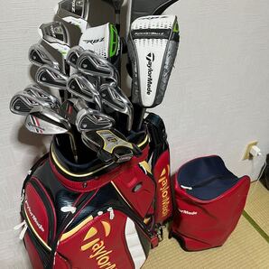 支給品!14本が支給品!超豪華テーラーメイドゴルフセットX+キャデバッグ+オマケ 最終値下げ!!!