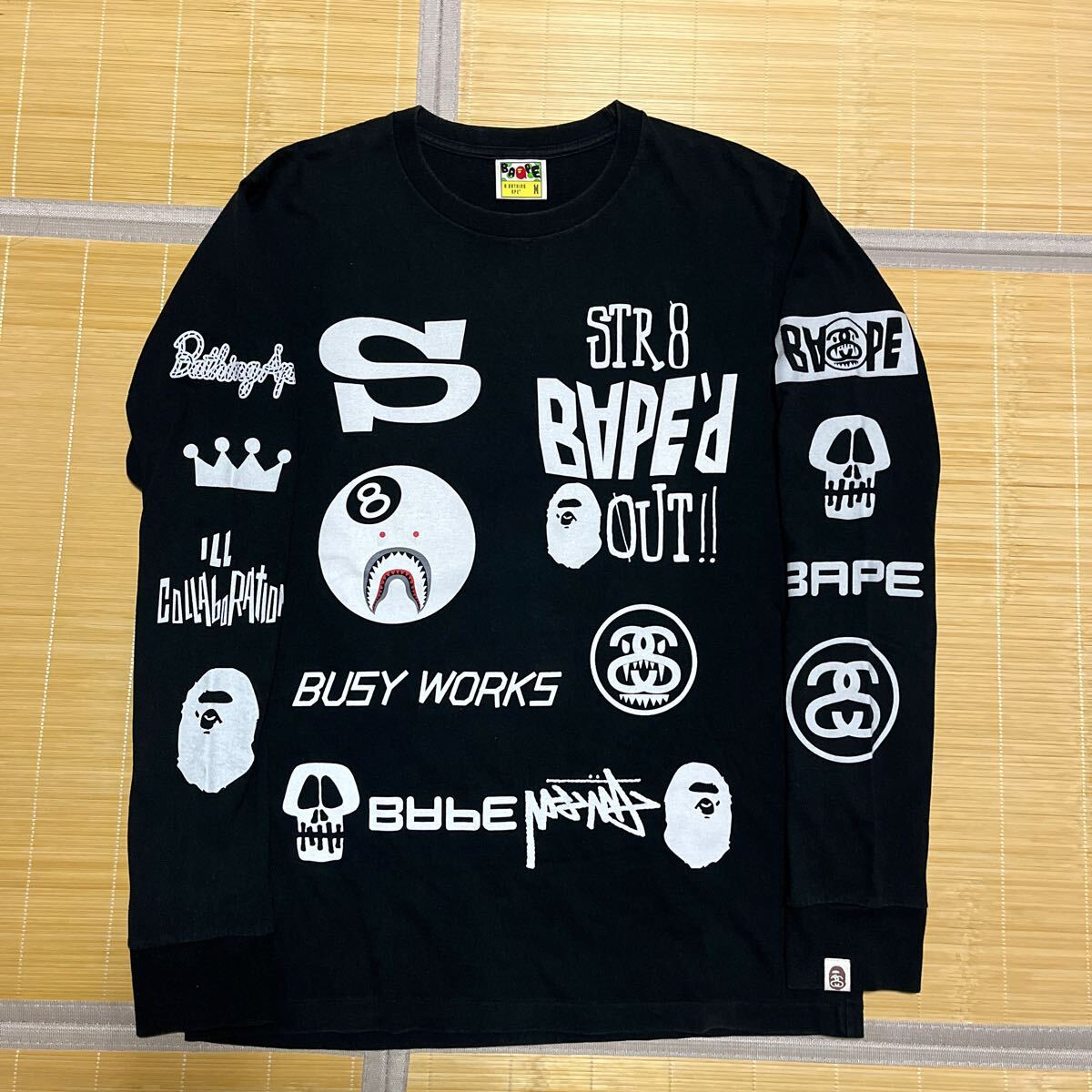 Yahoo!オークション -「stussy ape tシャツ」(ア ベイシング Yahoo!オークション -「stussy ape tシャツ」(ア ベイシング
