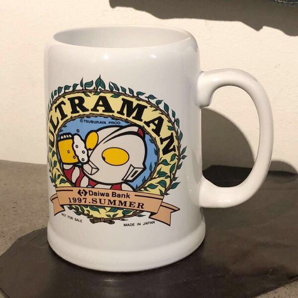 【即決/送料無料】ウルトラマン非売品マグカップ DAIWA BANK1997年製 ULTRAMAN インテリア食器 中古 美品