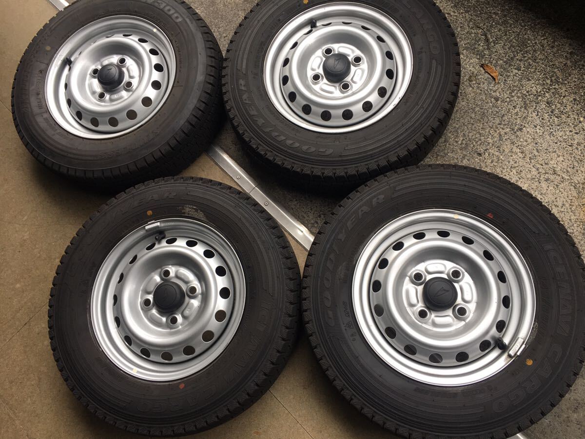 国産 スタッドレス ハイゼットカーゴ S320V S321V S330V S331V 14インチ 新品 タイヤホイール4本セット GOODYEAR  グッドイヤー アイスナビ7 165/65R14 純正車高 : y-drock-mb-icenavi7-14 : アラジンホイールズ - 通販 -  Yahoo!ショッピング