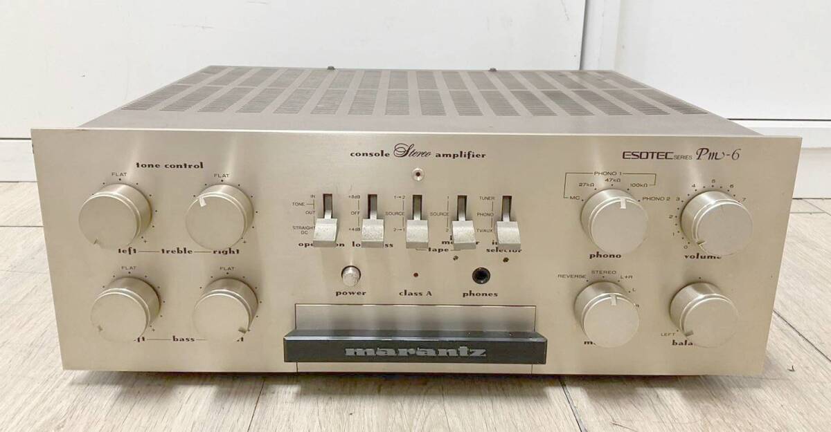 Marantz pm-6 pm6 マランツ プリメインアンプ ジャンク 音出ます