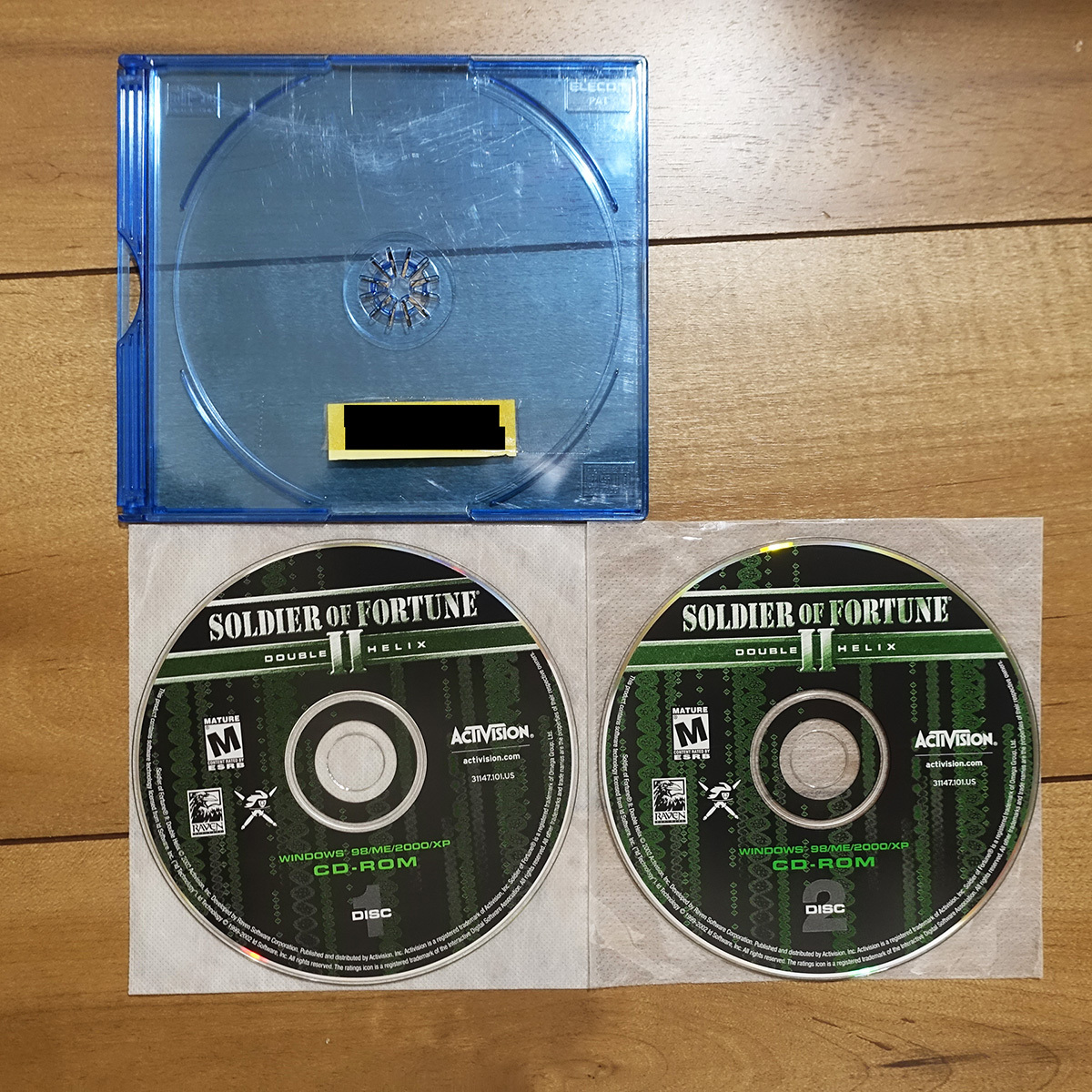 Soldier of Fortune II Double Helix солдат ob four tune 2 2 -слойный .. английская версия Windows рабочий товар 