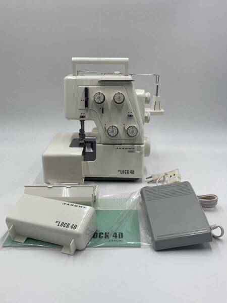 美品 JANOME ジャノメ MODEL 234D ロックミシン MY LOCK 4D 箱付き
