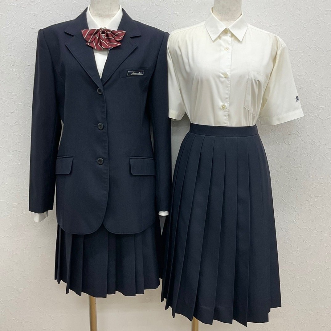 AS500 (中古) 栃木県 小山南高校 6点セット /ブレザ/スカート AS500 (中古) 栃木県 小山南高校 6点セット /ブレザ/スカート