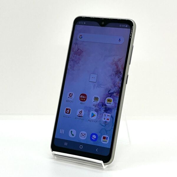 液晶美品 Galaxy A20 SC-02M ホワイト docomo SIMフリー 判定◯ 32GB スマホ本体 送料無料 Y14MR