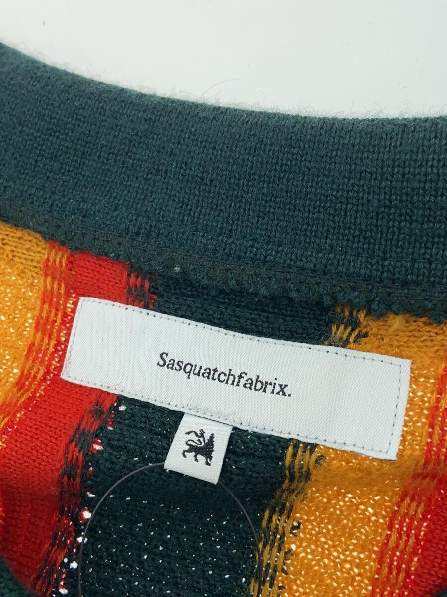 Sasquatchfabrix.◆23AW KNIT CARDIGAN RASTA/ラスタニットカーディガン/XL/23AW-KNN-003 Sasquatchfabrix.◆23AW KNIT CARDIGAN RASTA/ラスタニットカーディガン/XL/23AW-KNN-003