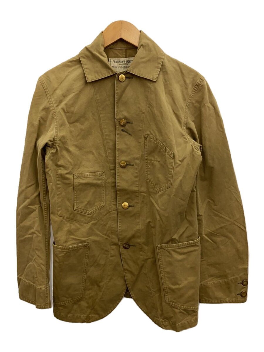 RRL◆RAILMANS JACKET/レイルマンジャケット/36/コットン/キャメル/MNRROTWM5L00053