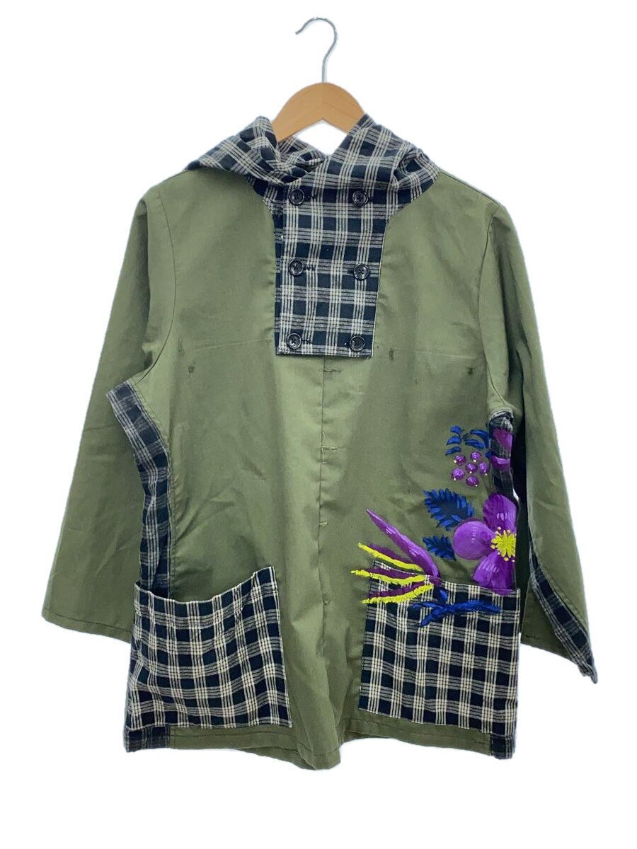 Porter Classic◆17SS/H/W PAINT ANORAK JACKET/アノラックジャケット/2/コットン/KHK