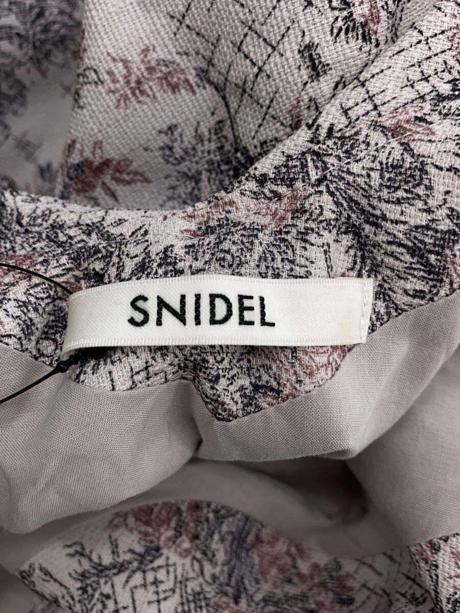 SNIDEL◆ノースリーブワンピース/2/ポリエステル/PUP/花柄/SWFO242005 SNIDEL◆ノースリーブワンピース/2/ポリエステル/PUP/花柄/SWFO242005