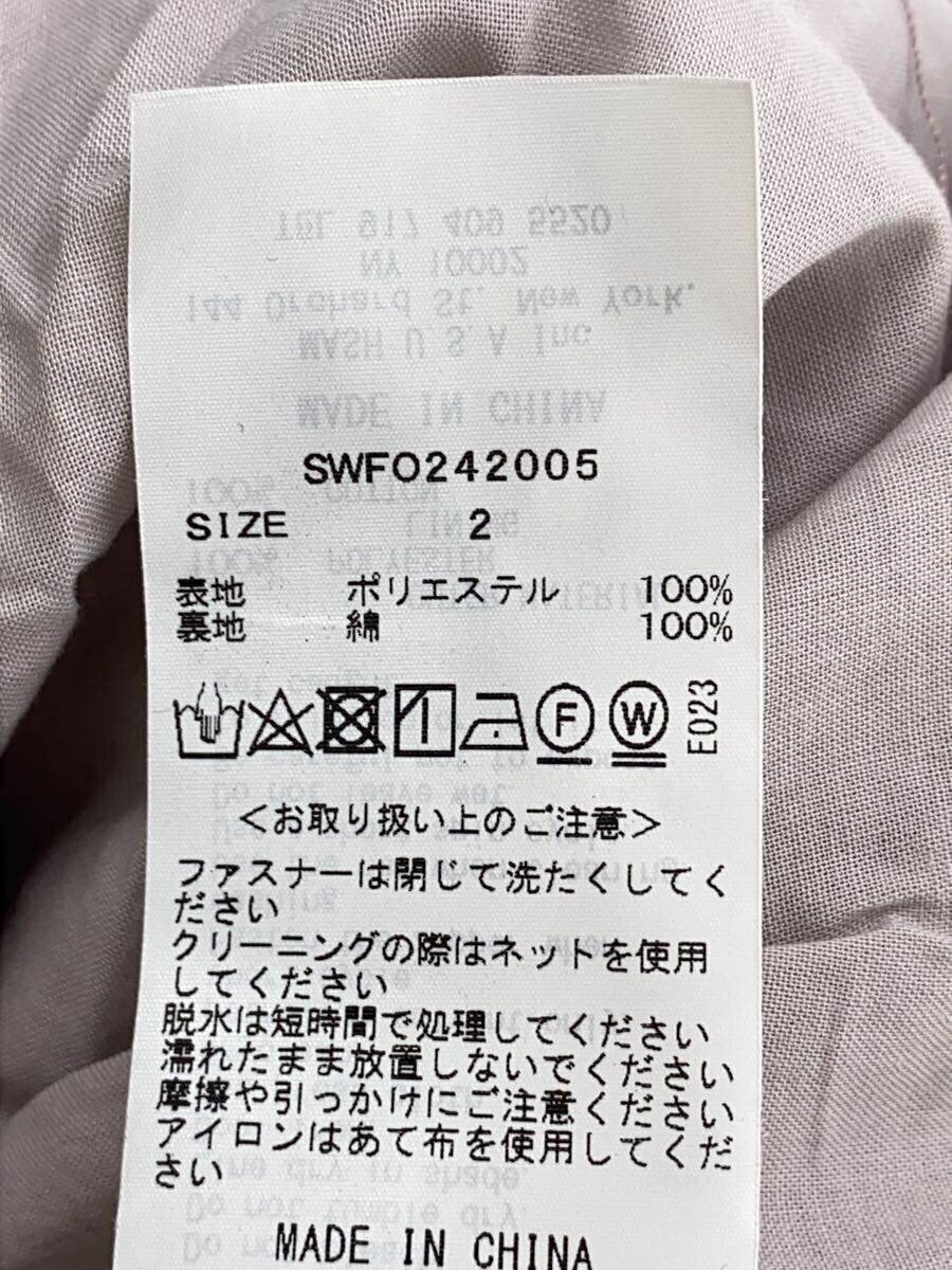 SNIDEL◆ノースリーブワンピース/2/ポリエステル/PUP/花柄/SWFO242005 SNIDEL◆ノースリーブワンピース/2/ポリエステル/PUP/花柄/SWFO242005