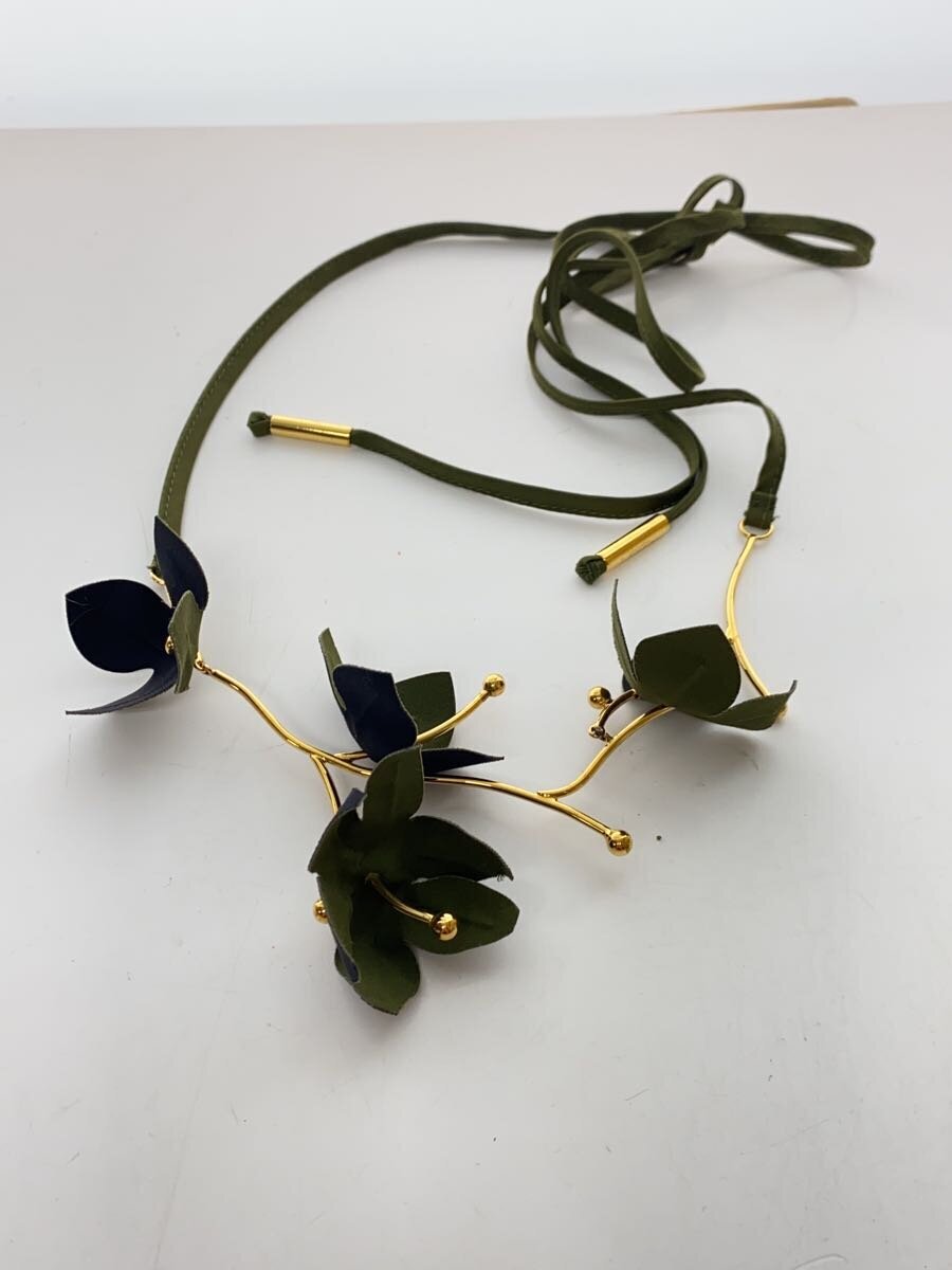MARNI◆ネックレス/グリーン/トップ有/レディース