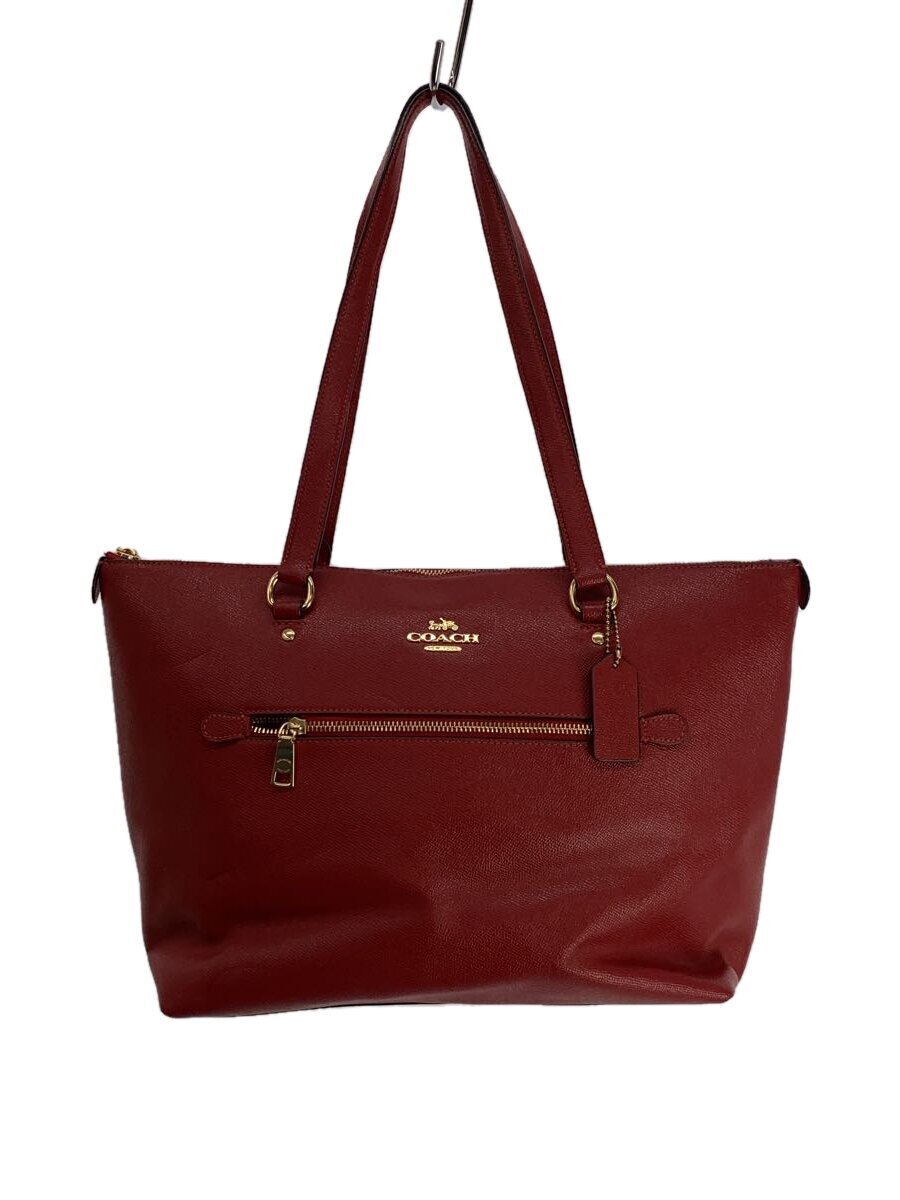 COACH◆トートバッグ/PVC/RED/H2039-79608