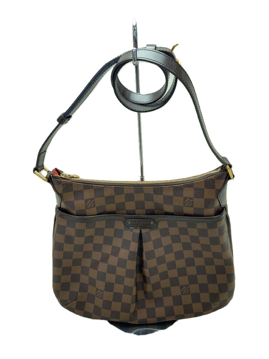 LOUIS VUITTON◆ブルームズベリPM_ダミエ・エベヌ_BRW/PVC/BRW//