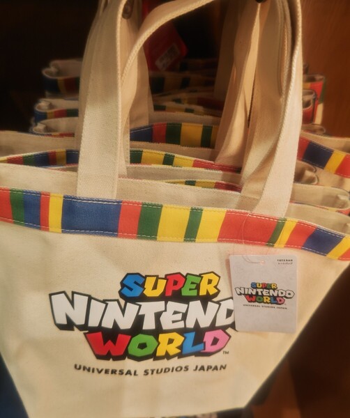 USJ スーパー ニンテンドー ワールド マリオ トートバッグ