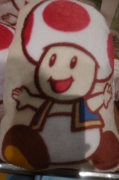 USJ スーパー ニンテンドー ワールド マリオ キノピオ ブランケット