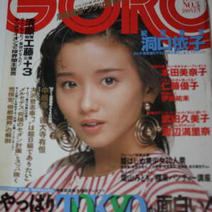送料無料 GORO ゴロー 本田美奈子 芸能人/女優/歌手/セクシー水着ビキニ本/昭和レトロ/当時物/アイドル雑誌/週刊プレイボーイ/明星/平凡