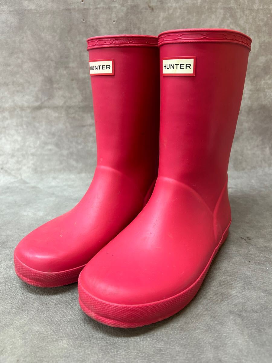 Yahoo!オークション - HUNTER 長靴 レインブーツ 23-23.5cm