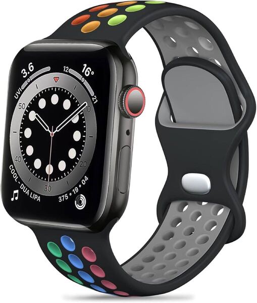 2312368☆ コンパチブル apple watch バンド コンパチブル アップルウォッチ バンド スポーツバンド 交換用ベルトiwatch 38mm/40mm/41mm