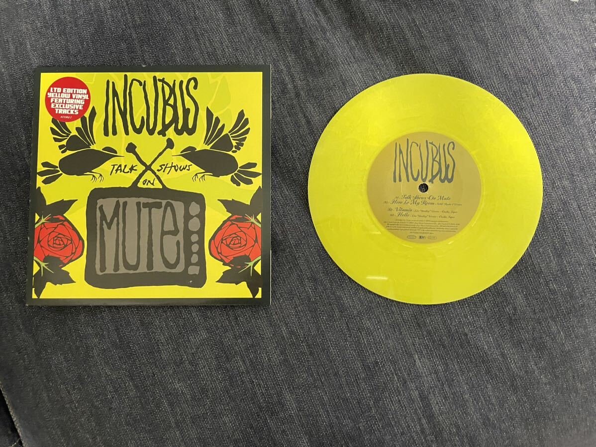 Incubus Pardon Me 7インチ アナログ レコード 限定