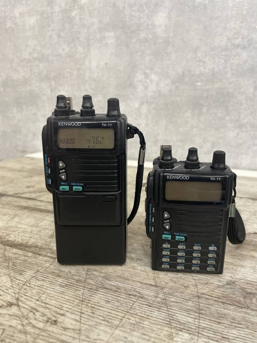 Yahoo!オークション -「kenwood th-77」(ハンディ