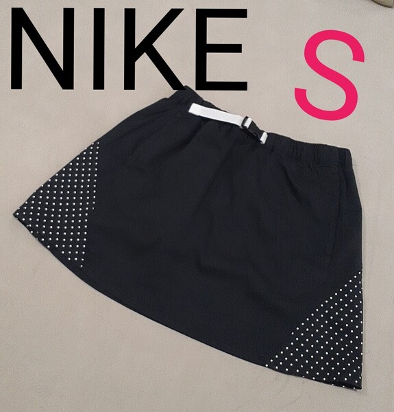 【超美品】NIKE ナイキ スカート ミニスカート ゴルフウェア スポーツクラブ スポーツジム フィットネス レディースS スコート
