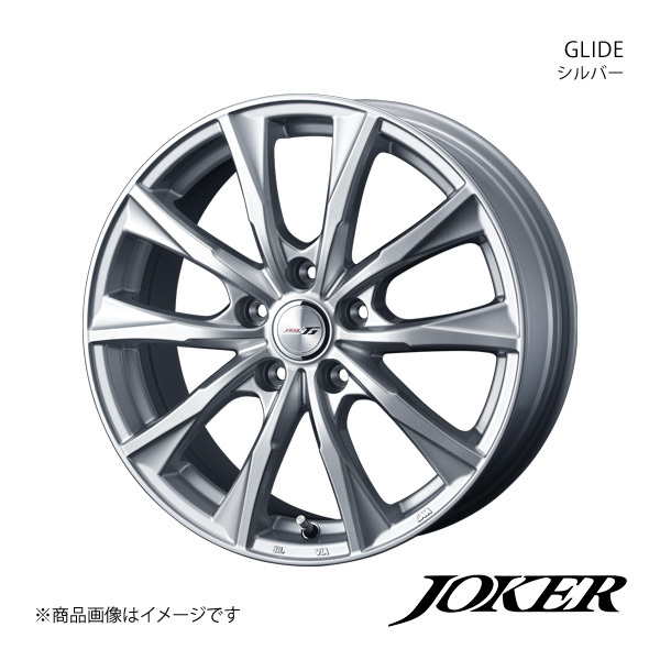 JOKER/GLIDE レガシィアウトバック BT5 アルミホイール1本【18×8.0J 5-114.3 INSET45 シルバー】0039627