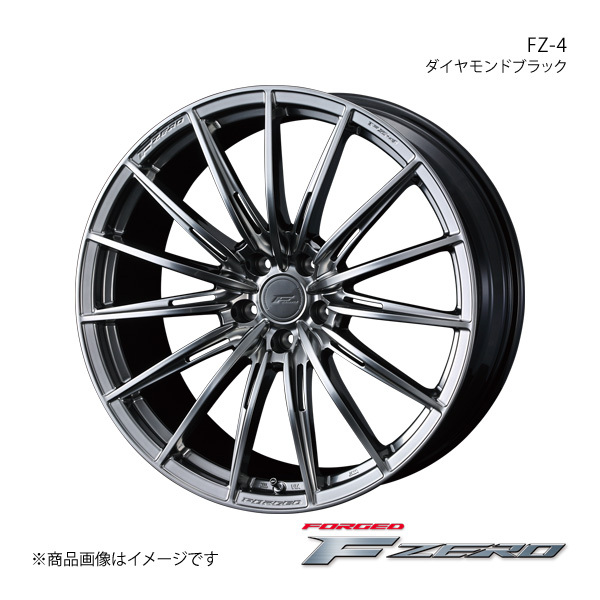 F ZERO/FZ-4 WRX S4 VBH 純正タイヤサイズ(245/40-18) アルミホイール1本【18×8.0J 5-114.3 INSET45 ダイヤモンドブラック】 0039834